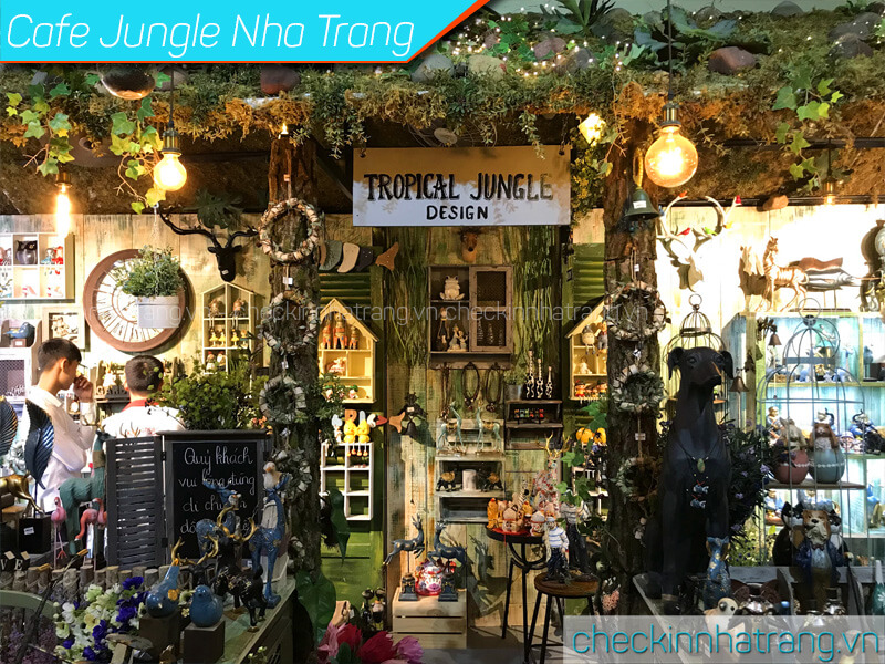 Quán cafe đẹp ở Nha Trang Jungle